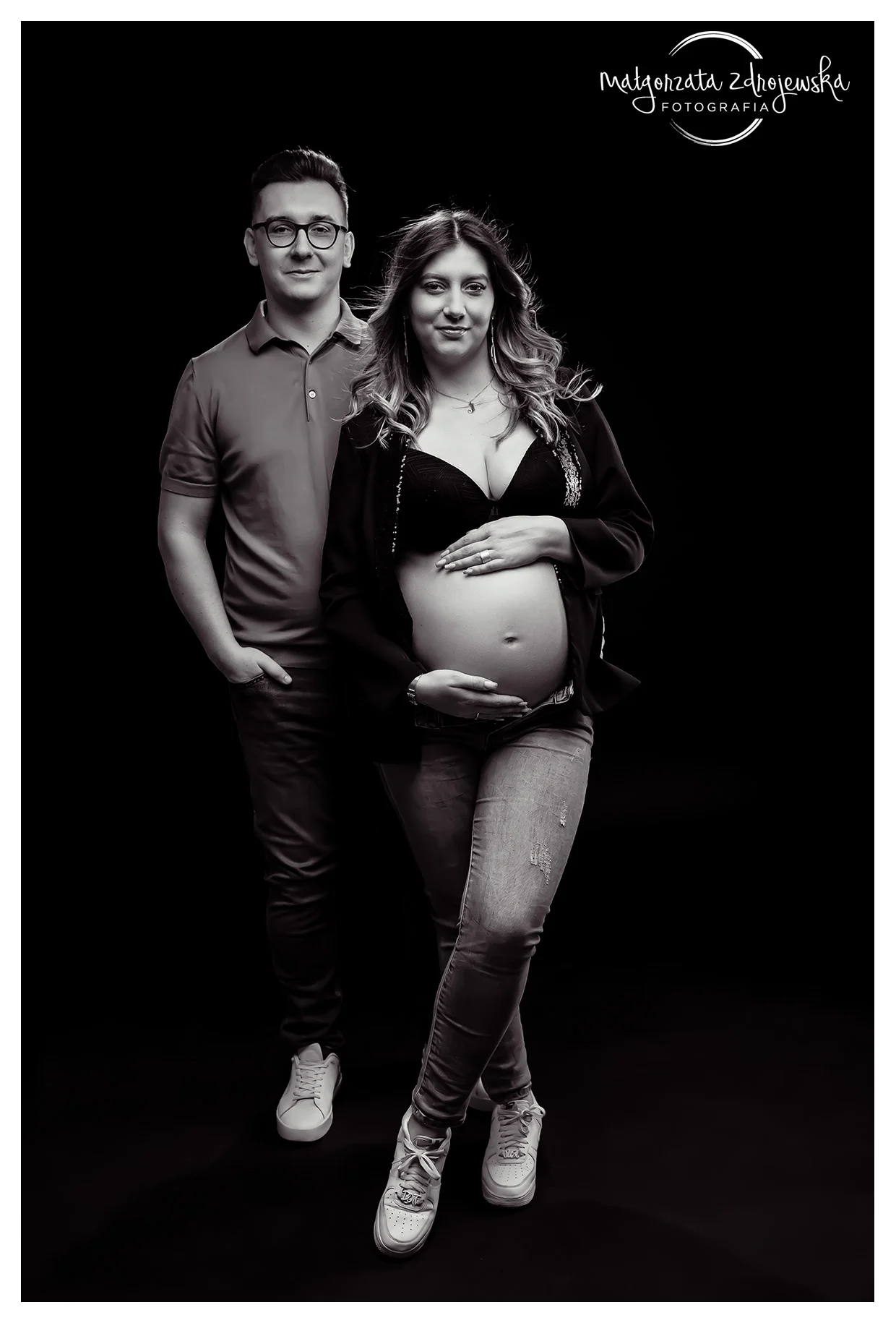 Zdjęcia w ciąży w studio w Łabiszynie 1