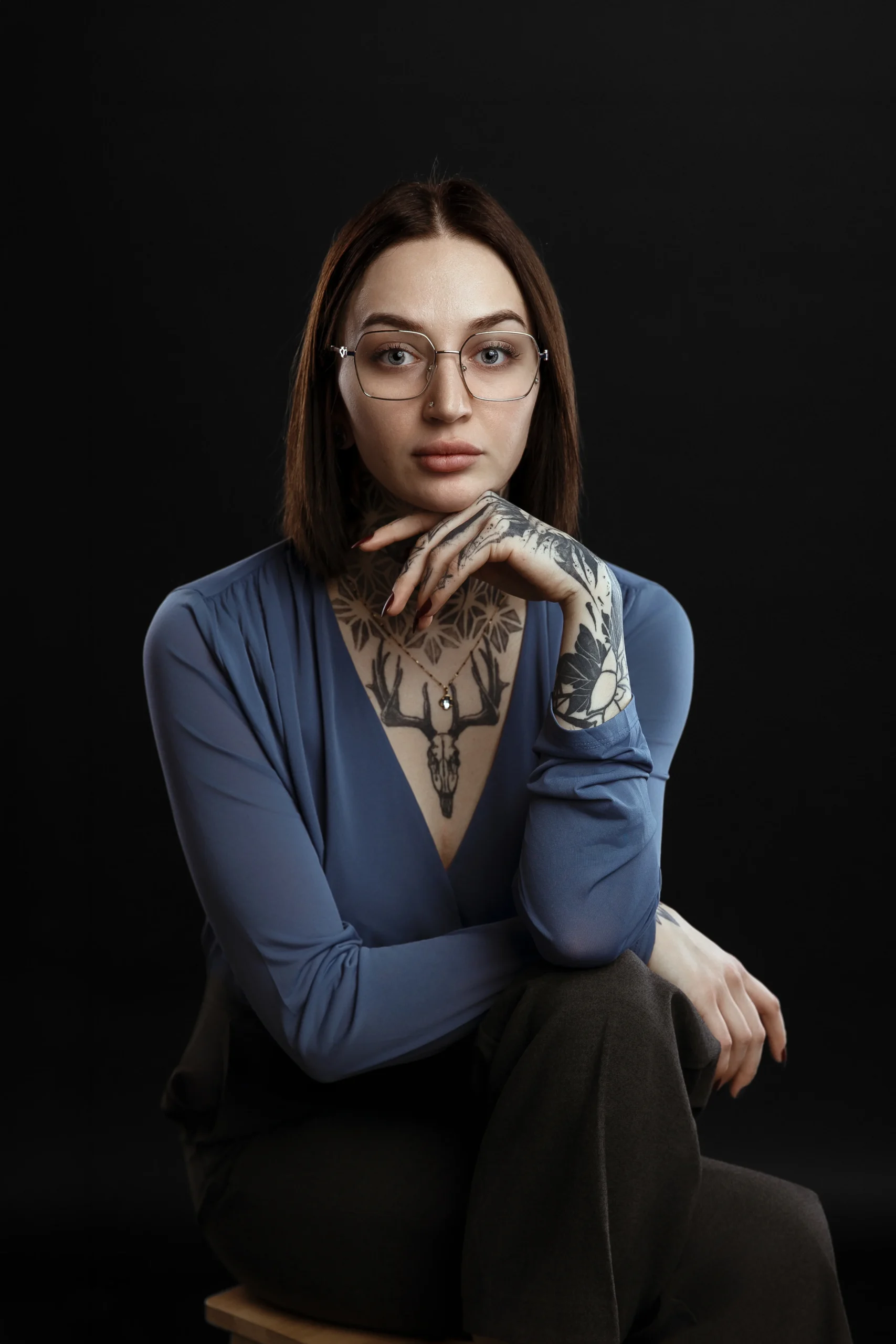 Olga sesja biznesowa w studio